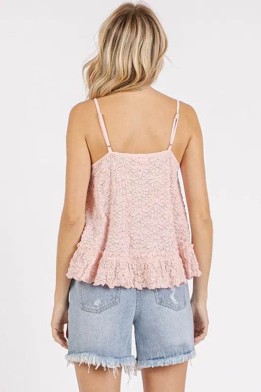Mittoshop Textured V-Neck Cami Trendsi ffbc0795-d10b-4d57-a0bd-356b2586b62a-Max