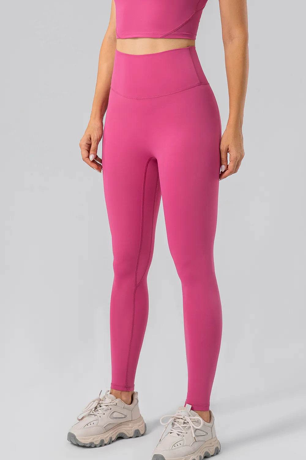 High Waist Wide Waistband Active Leggings Hot Pink Trendsi fff4c96f-918d-47fc-bfc0-4d062cd204bd-Max