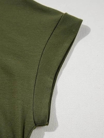 Round Neck Short Sleeve T-Shirt Trendsi fff77857b8da4c02b047f65e7d7933fa-Max-Origin